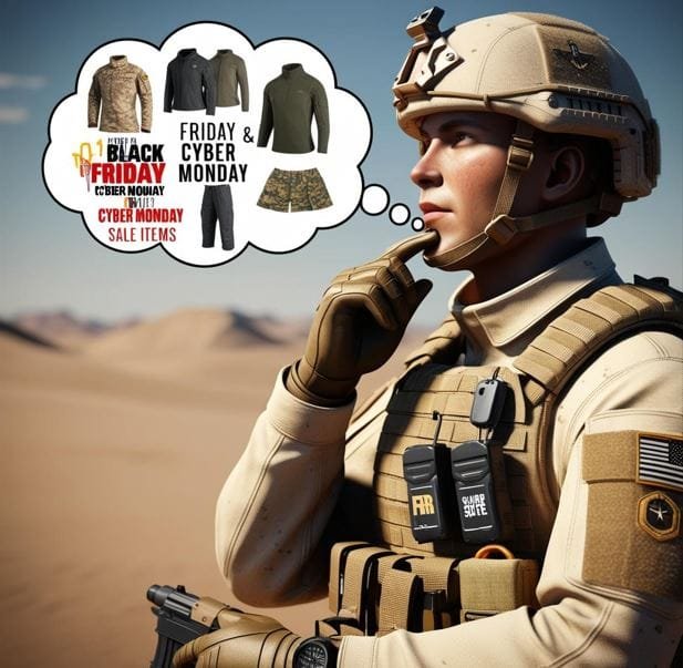 ¡Compra Inteligentemente Mejores Artículos Militares! Aprovecha las Súper Ofertas del Black Friday y Cyber Monday