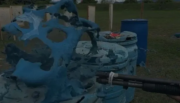 Balística Militar Aplicada Vocación, Ciencia, Arte o Tecnología impacto con cartucho gauge 12